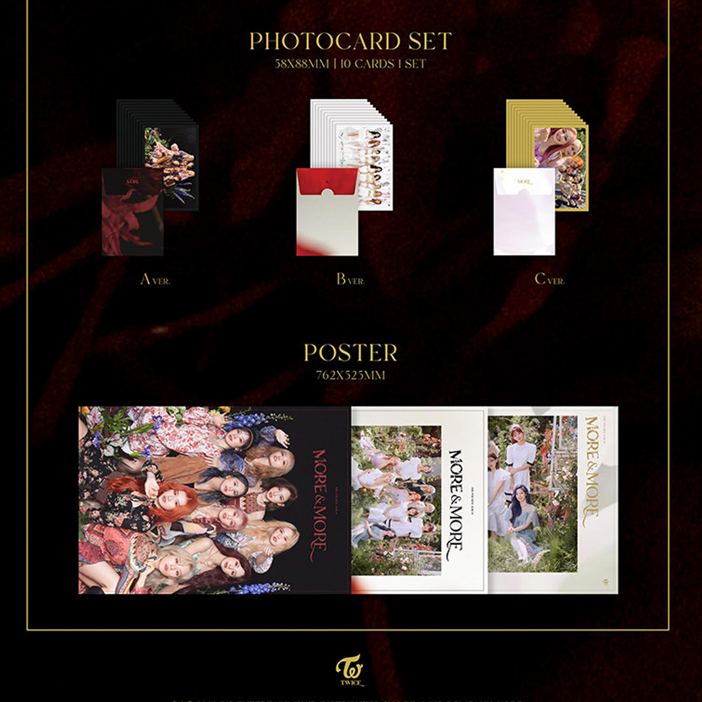 Twice MORE AND MORE 9th Mini Album