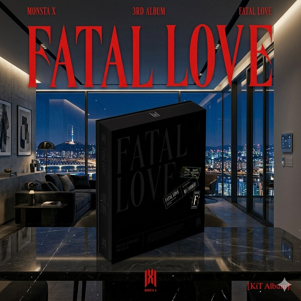 MONSTA X - 3rd Full Album [FATAL LOVE] ] [KiT ALBUM]
