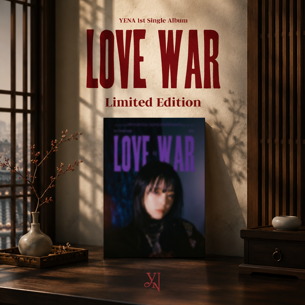 [IZ*ONE] YENA -1st Single Album [Love War] [Limited Edition]