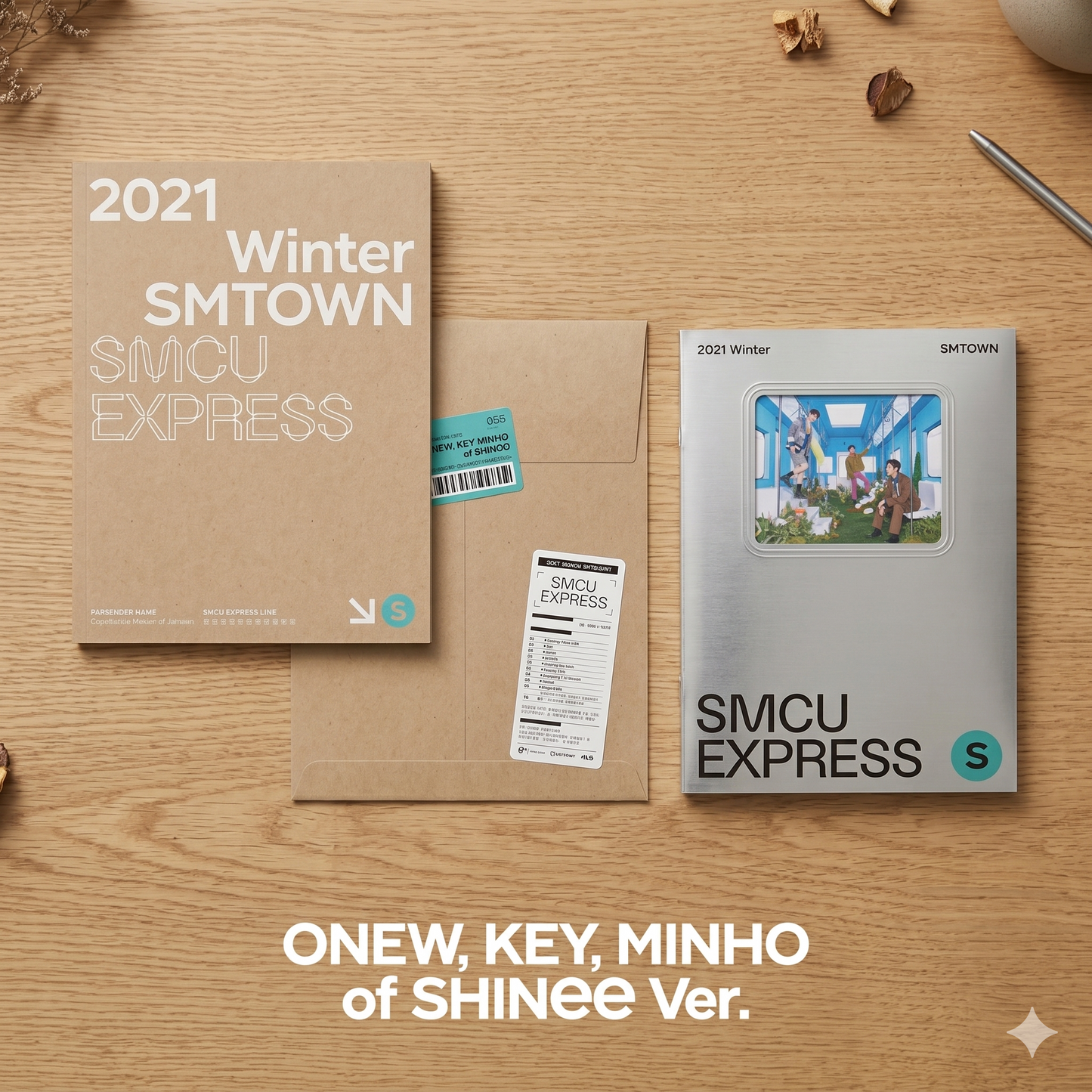 ONEW, KEY, MINHO of SHINee - 2021 Winter SMTOWN : SMCU EXRPESS