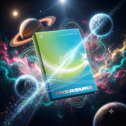 TREASURE - 2nd MINI ALBUM [THE SECOND STEP : CHAPTER TWO] PHOTOBOOK  [LIGHT GREEN ver.]