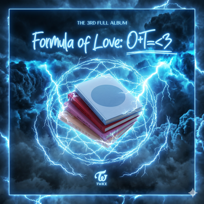 TWICE - 3rd Full Album [Formula of Love: O+T=<3]