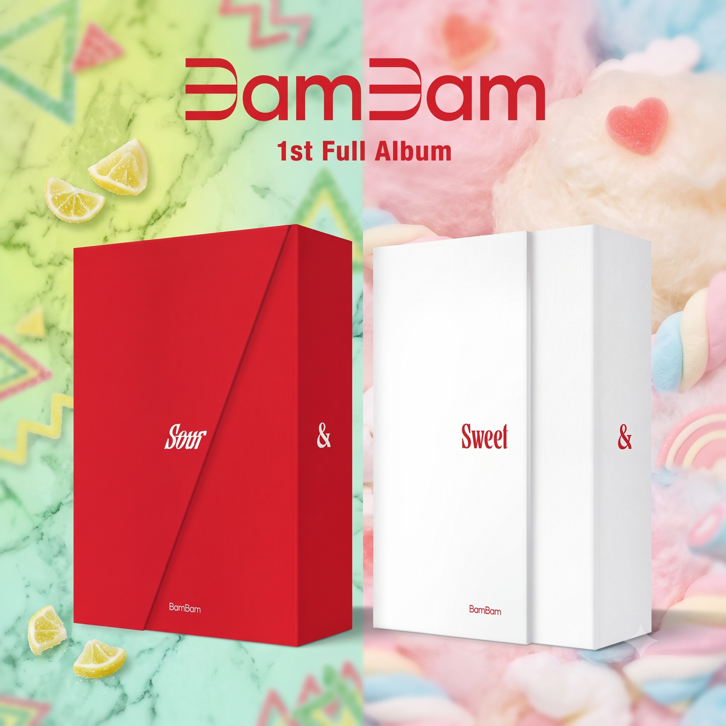 [GOT7] BamBam - 1st Regular Album [Sour & Sweet] [SET]