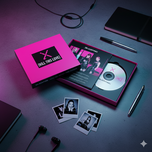 BLACKPINK - 2nd mini Album [KILL THIS LOVE] - PINK VERSION