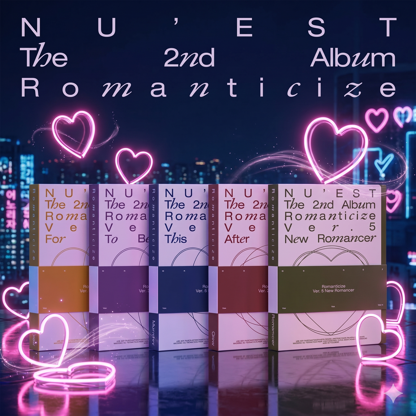 NU'EST - 2ND ALBUM [Romanticize]