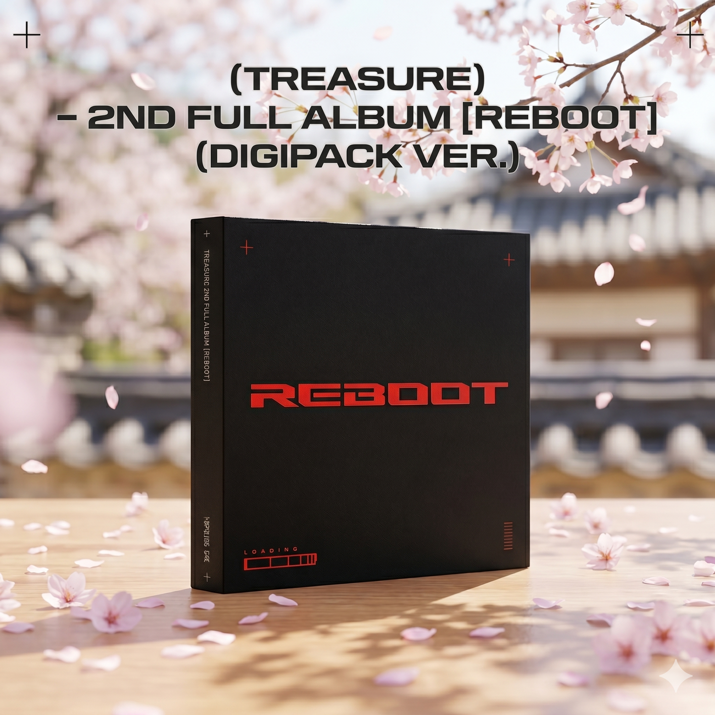 TREASURE - 2ND FULL ALBUM [REBOOT] [DIGIPACK VER.]