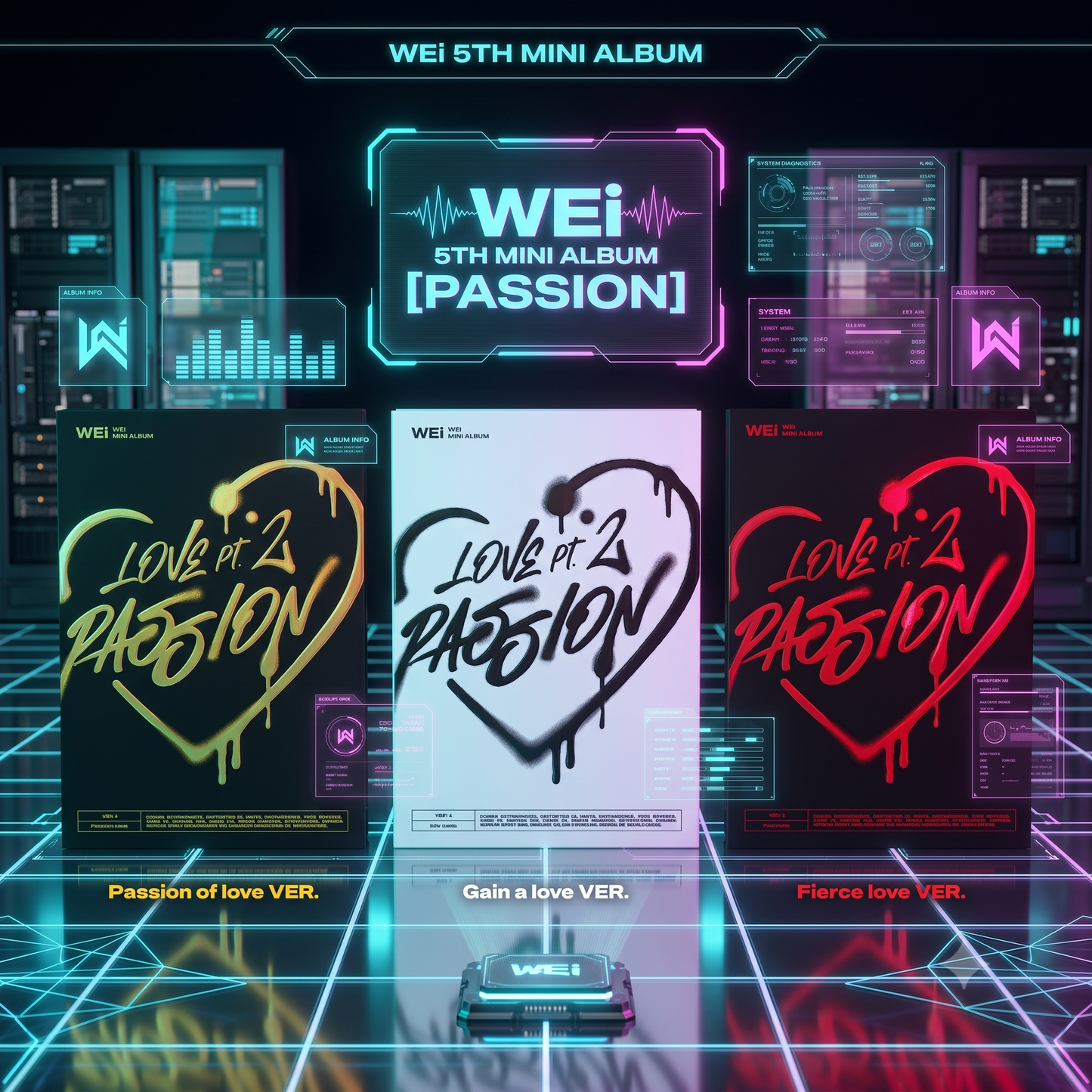 WEi - 5th Mini Album [Love Pt.2 : Passion]