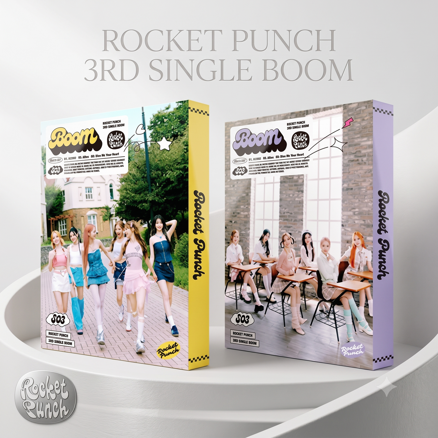 Rocket Punch - 3rd Single Album [BOOM]