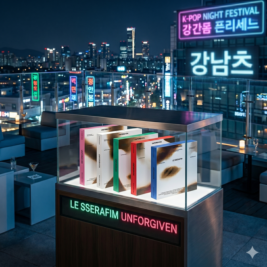 LE SSERAFIM - 1st Studio Album 'UNFORGIVEN' [COMPACT  Ver.] Random