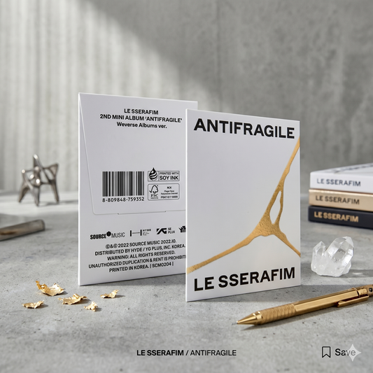LE SSERAFIM - 2nd Mini Album [ANTIFRAGILE]  [Weverse Albums ver.]