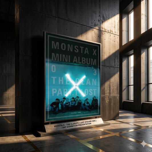 (FOUND Ver.) MONSTA X-Mini 3rd Album ['THE CLAN 2.5 PART.1 LOST]