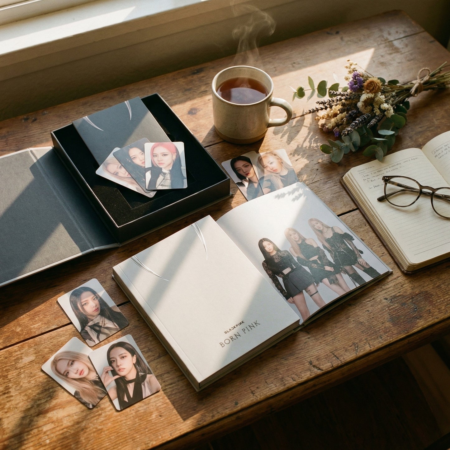 BLACKPINK  - 2nd ALBUM [BORN PINK] BOX SET [GRAY ver.]