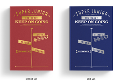 SUPER JUNIOR - 11th Vol.1 The Road: Keep on Going [Random Version]