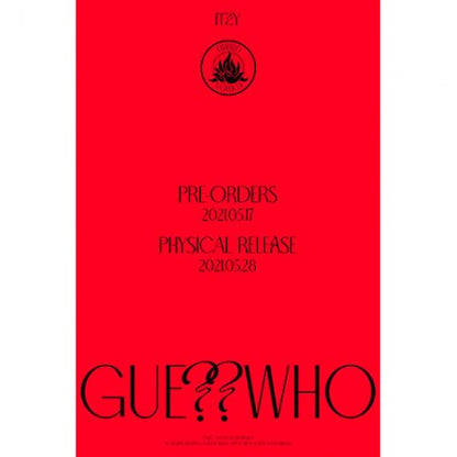 ITZY -GUESS WHO [LIMITED EDITION]