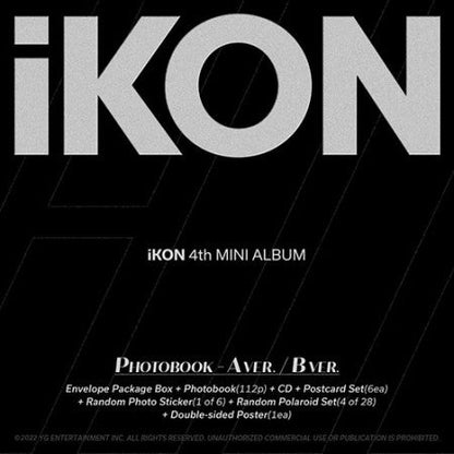 iKON - 4th MINI ALBUM [FLASHBACK] [PHOTOBOOK ver.]