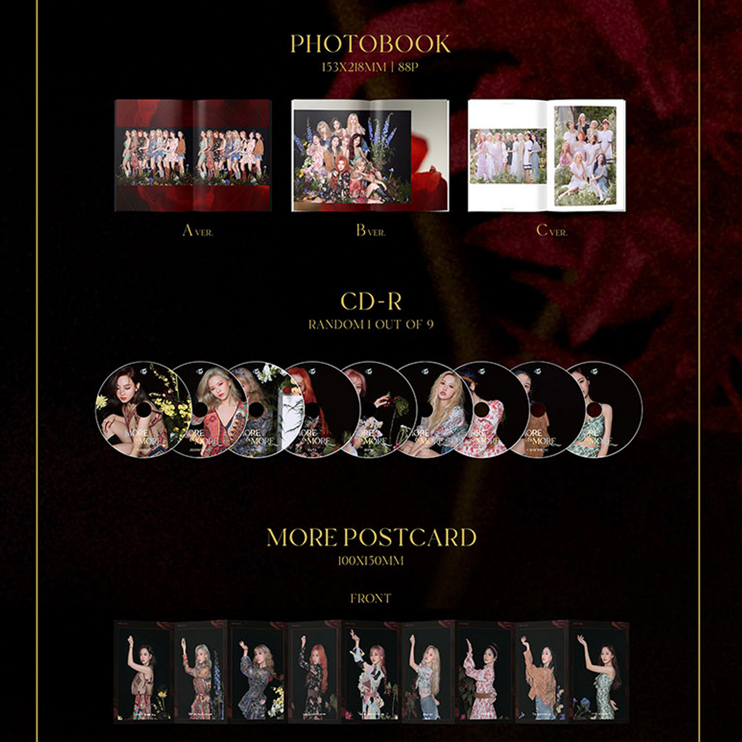 Twice MORE AND MORE 9th Mini Album