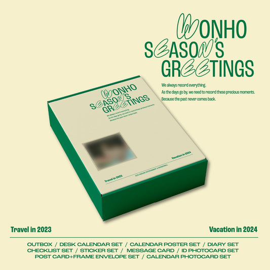 WONHO - 2023 Season's Greetings [Travel in 2023 / Vacation in 2024]