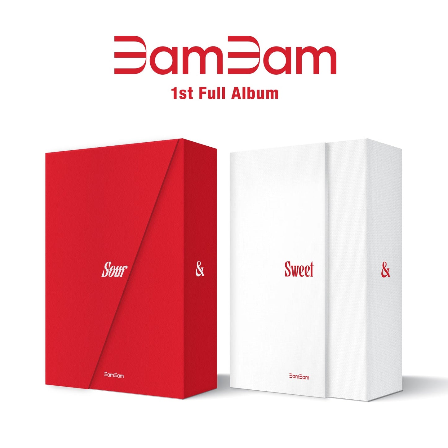 [GOT7] BamBam - 1st Regular Album [Sour & Sweet] [SET]