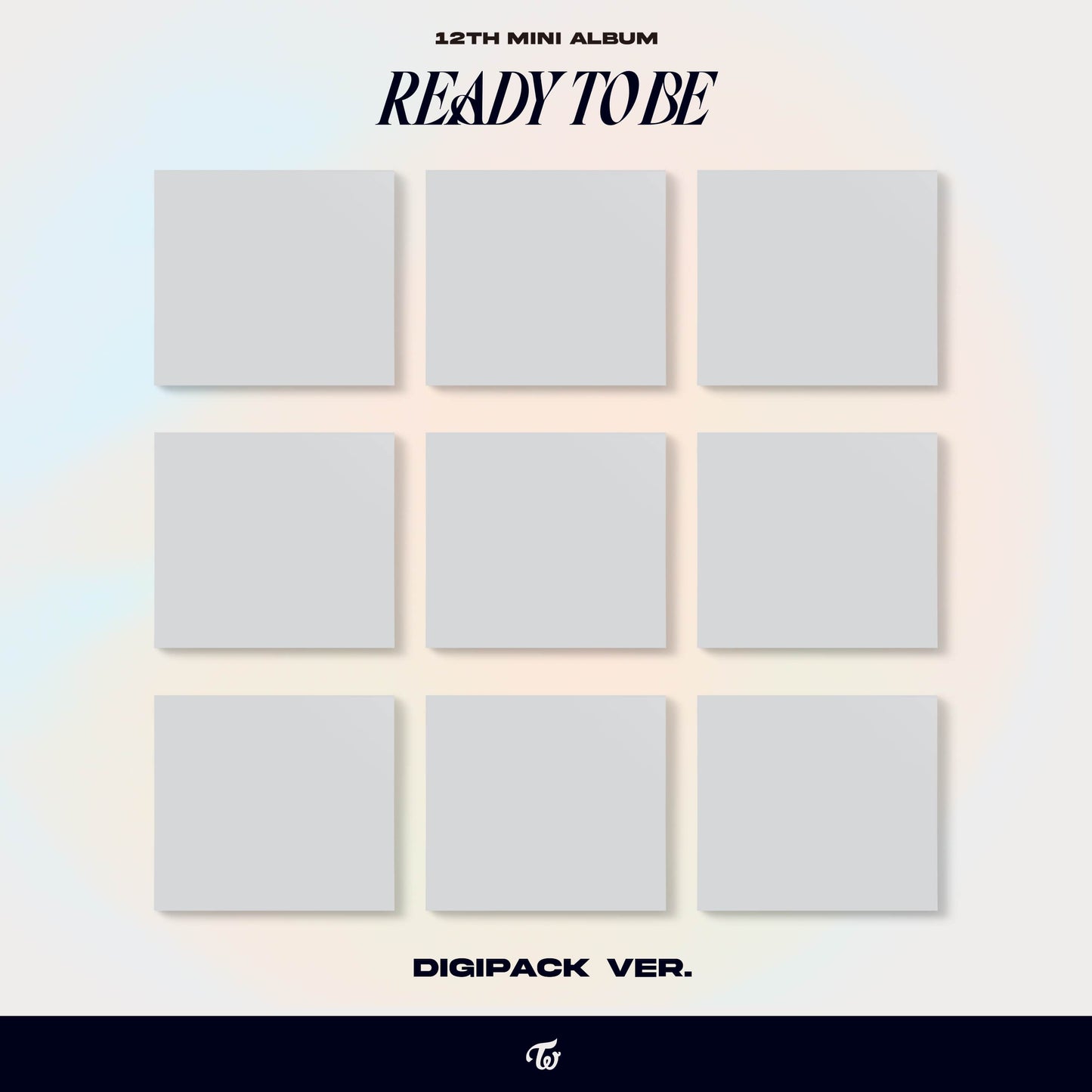 TWICE - 12th mini album [READY TO BE] [Digipack Ver.]