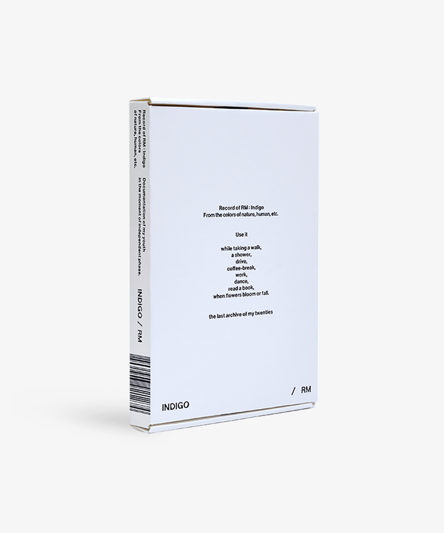 BTS - RM INDIGO [BOOK EDITION]