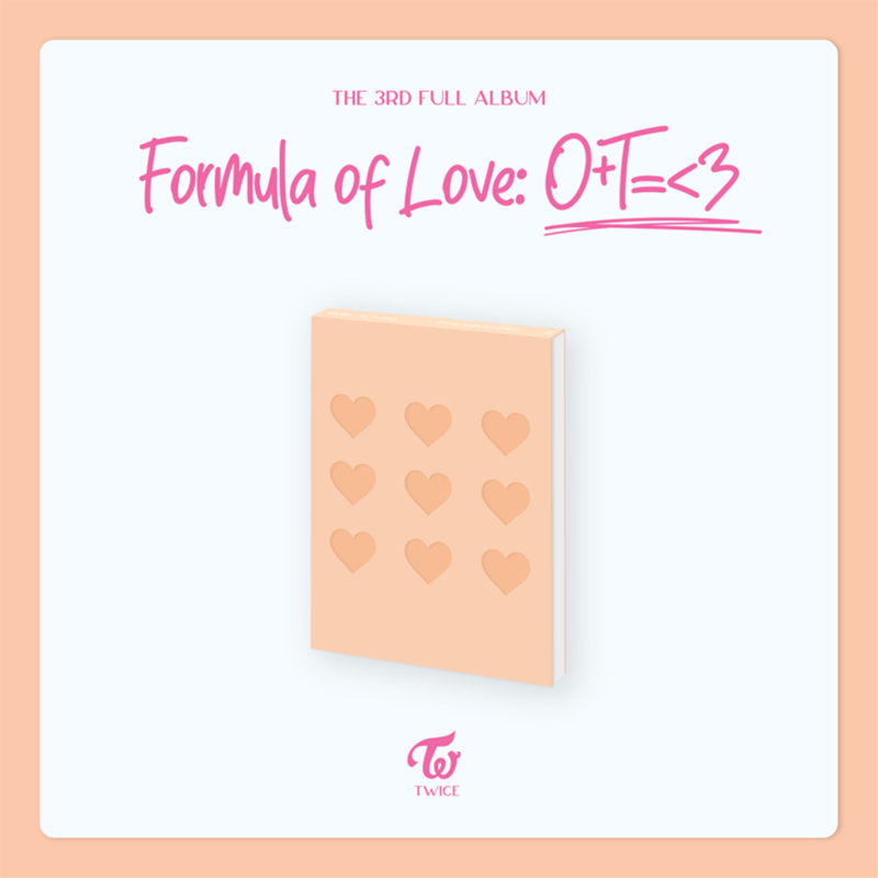 TWICE - 3rd Full Album [Formula of Love: O+T=<3]