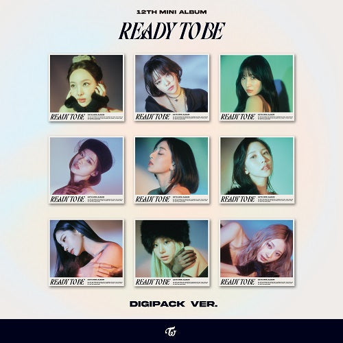 TWICE - 12th mini album [READY TO BE] [Digipack Ver.]